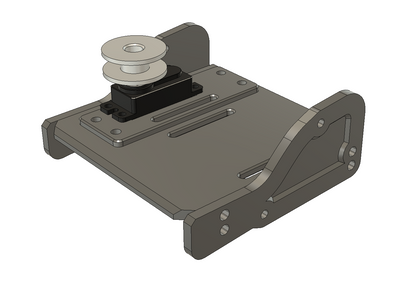 V1W Z-Pro - Battery/ESC/Winch Mount Front Micro/Full