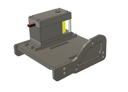 V1W Z-Pro - Battery/ESC/Winch Mount Front Micro/Full