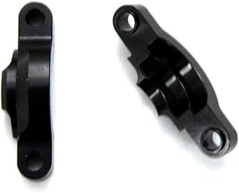 GH Racing Black Aluminum Dif Holder for Axial Wraith