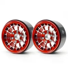 Treal Aluminium 2.2 Beadlock Wheels Rims(2)pcs Fit RC Crawler Mud Truck 2.2 Tires for Ryft Wraith RR10 -Type A