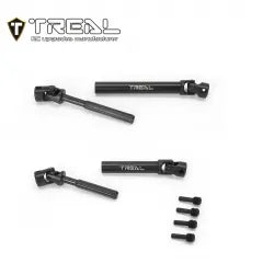 TREAL Heavy Duty Steel Center Slider Driveshaft Set (2P) for Axial 1/18 UTB18 Capra