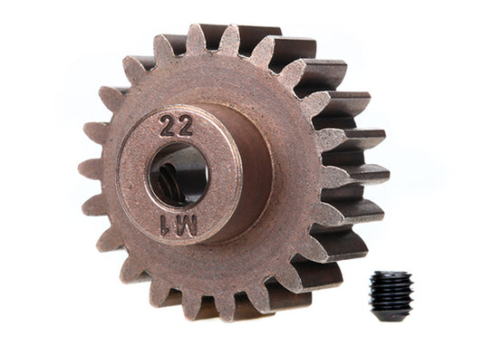 22-Tooth Pinion Gear (1.0 Mod) 5 mm Bore Part Number:  6495X