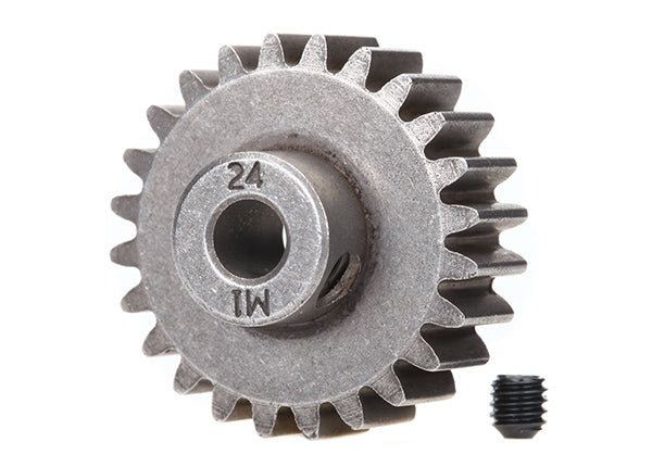 24-Tooth Pinion Gear (1.0 Mod) 5 mm Bore Part Number:  6496X