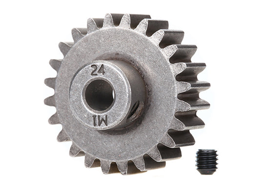 24-Tooth Pinion Gear (1.0 Mod) 5 mm Bore Part Number:  6496X