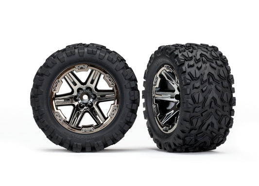 RXT 2.8" Black Chrome Wheels & Talon EXT Tires (2) Part Number:  6773X