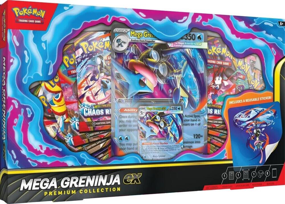 Mega Greninja ex Premium Collection - Miscellaneous Cards & Products (MCAP) SHD