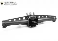 TREAL SCX6 Rear Axle Housing One Piece CNC Billet Machined Aluminum 7075 for Axial SCX6 Upgrades AR90 Rear Axle