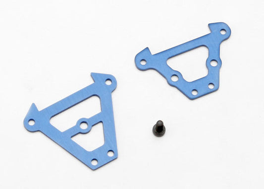 Blue Aluminum Bulkhead Tie Bars (F&R) Part Number:  7023