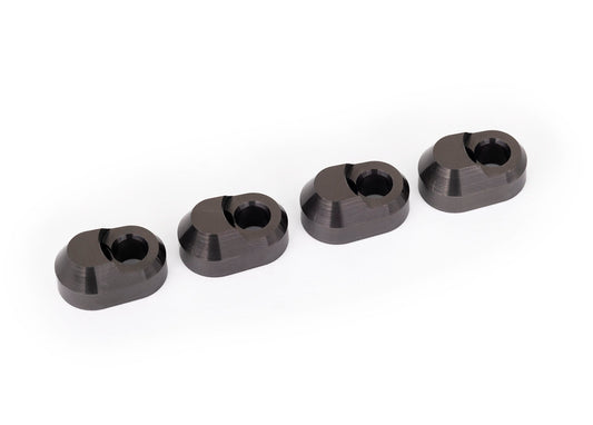 Gray Aluminum Suspension Pin Retainers (4) Part Number:  7743-GRAY