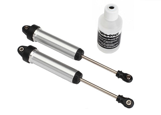 134 mm Silver Aluminum GTR Dampers (2) Part Number:  8451