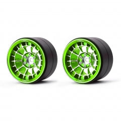 Treal Aluminium 2.2 Beadlock Wheels Rims(2)pcs Fit RC Crawler Mud Truck 2.2 Tires for Ryft Wraith RR10 -Type A