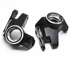 TREAL SCX6 Steering Knuckles L/R Front Hubs CNC Machined Aluminum 7075 for Axial SCX6 AR90 Upgrades