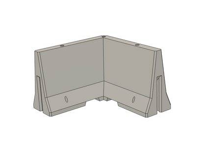 Jersey Barrier 1/18th Scale LFD Designs