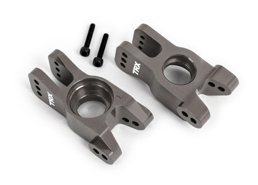 Gray Aluminum Stub Axle Carriers (L&R) Part Number:  9552A