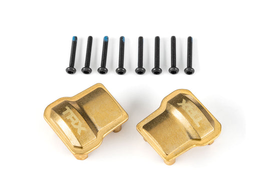 Brass Axle Covers (2) Part Number:  9787