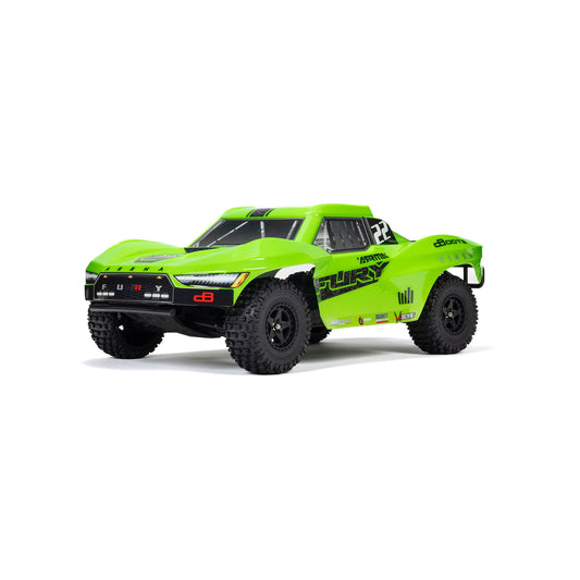 1/10 FURY MEGA 550 2WD Short Course Truck RTR, Green