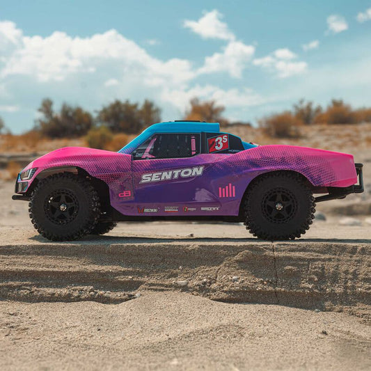 1/10 SENTON 223S DSC 4X4 RTR Brushless Short Course Truck, Blue/Purple/Pink