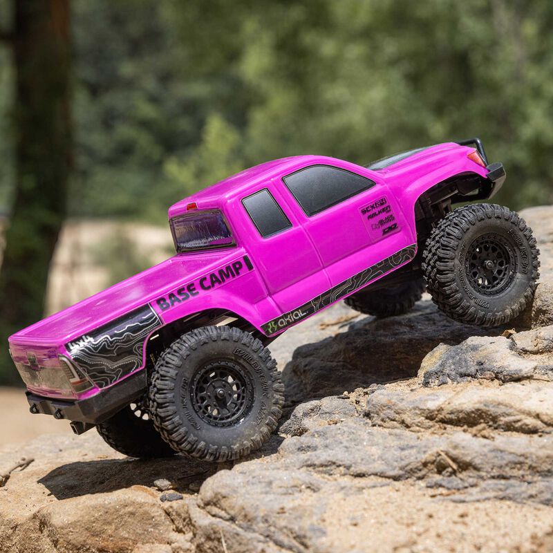 1/24 SCX24 Base Camp 4WD Rock Crawler Brushed RTR with Battery & Charger