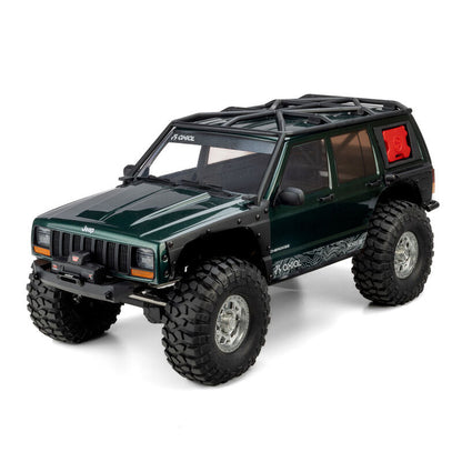 1/10 SCX10 III Jeep Cherokee XJ 4X4 RTR Brushed Rock Crawler, Green Axial Racing