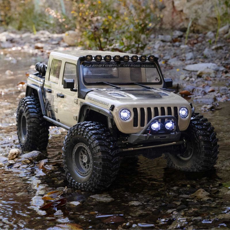 1/10 Axial SCX10 III Motobilt Waypoint Jeep JT Gladiator Axial Racing