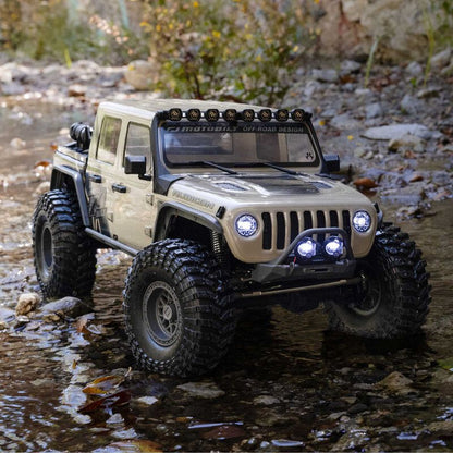 1/10 Axial SCX10 III Motobilt Waypoint Jeep JT Gladiator Axial Racing