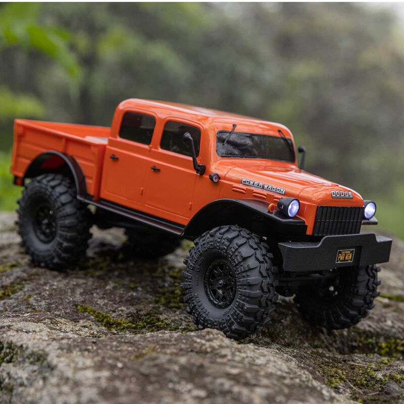 1/24 SCX24 Dodge Power Wagon 4X4 Rock Crawler Brushed RTR