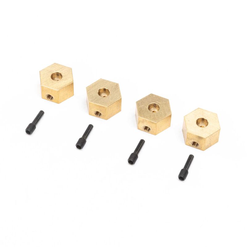 UTB18 - Hex Hubs, Brass (7g): UTB18 (4)