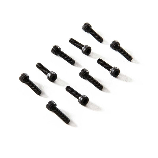 M2.6X10MM CAP HEAD (BLACK) (10PCS)