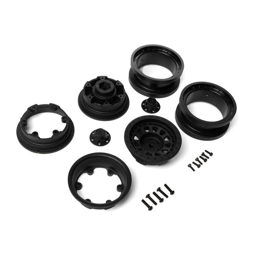 Axial - Item No.AXI45001 5 2.9" Black Rhino Primm Beadlock Wheels (2)