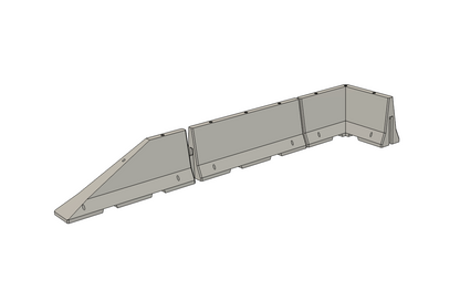 Jersey Barrier 1/18th Scale LFD Designs
