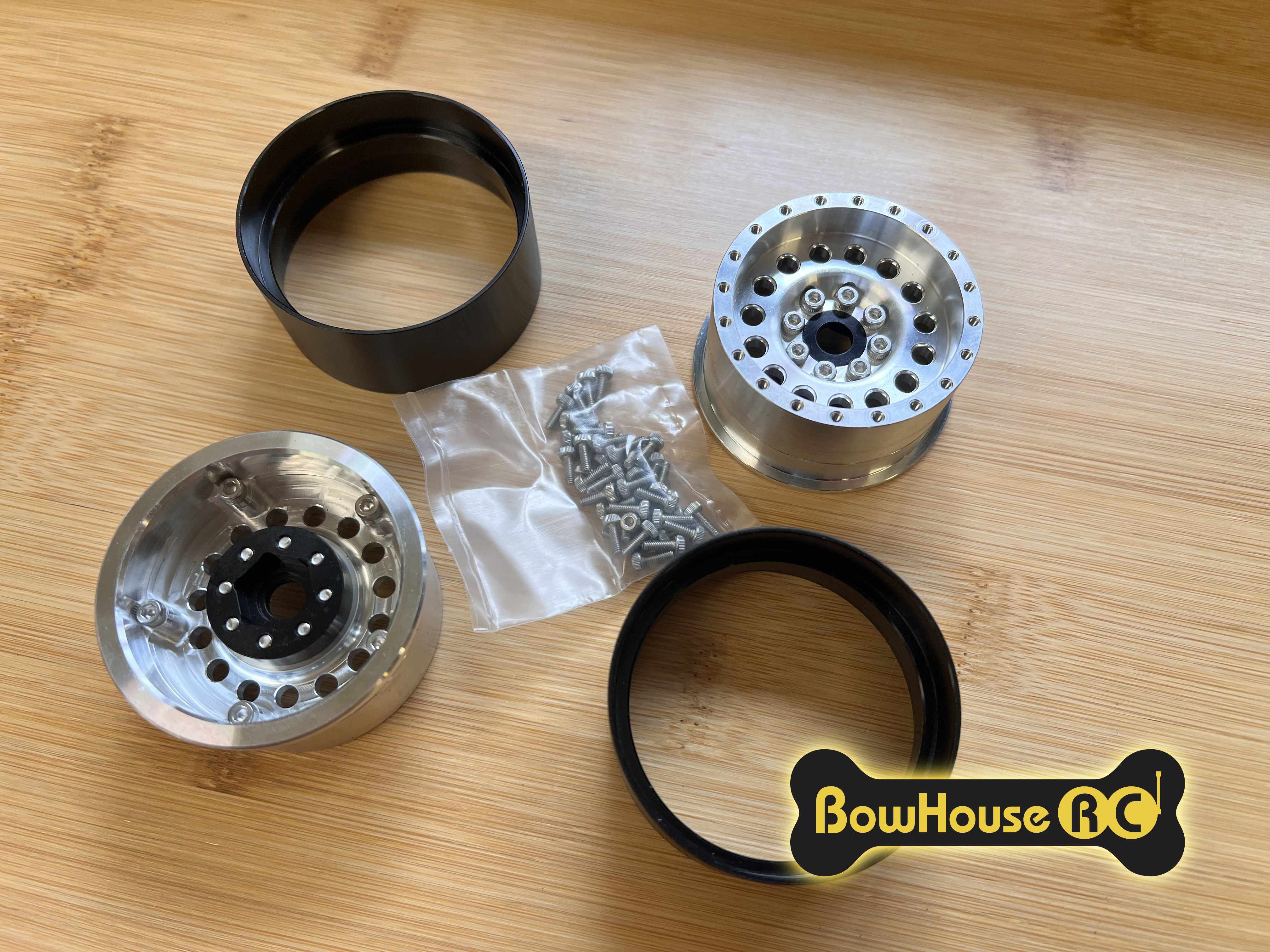 8 Lug - 1.9 Wheel - 15 Hole Style w/Ring Wide