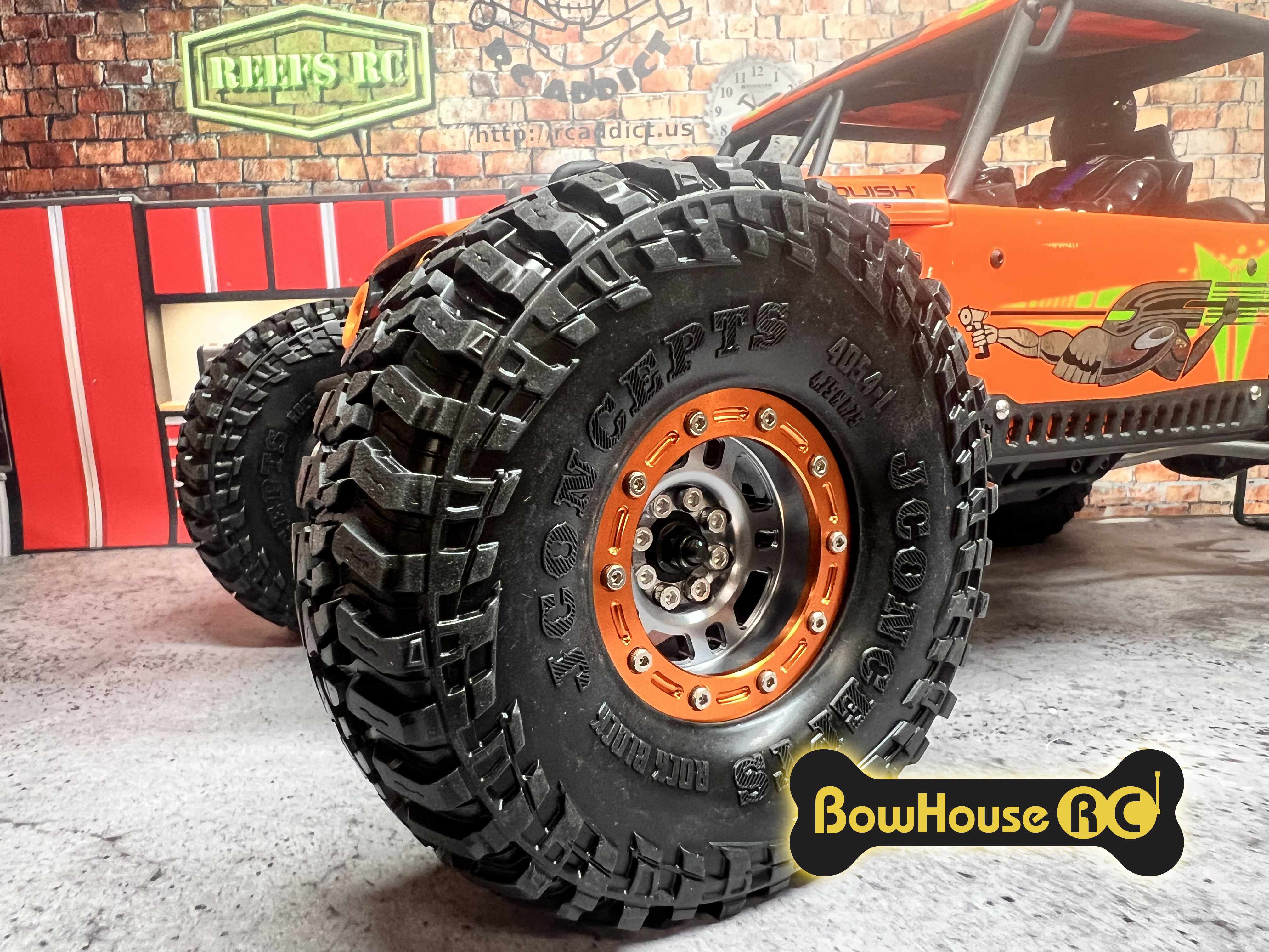 8 Lug - 1.9 Wheel - 15 Hole Style w/Ring Wide