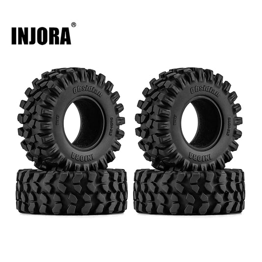 INJORA Obsidian 1.3" Rock Crawling Tires (4) (64*24mm)