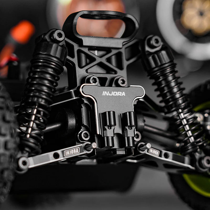 INJORA Aluminum Diff Cover Set for 1/16 Arrma Mojave Grom 1/12 Losi Nascar