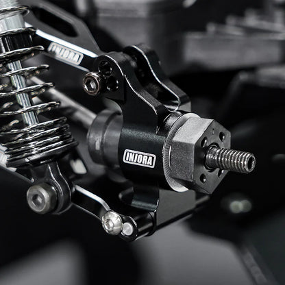 INJORA Aluminum Rear Hubs for Arrma Mojave Grom Losi Nascar