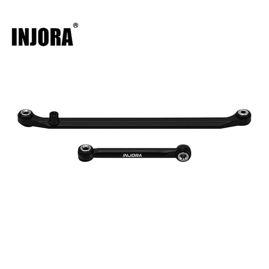 INJORA Black Coating Brass Steering Links for 1/32 Redcat Ascent-32