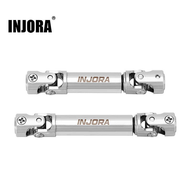 INJORA Stainless Steel Drive Shafts for 1/32 Redcat Ascent-32