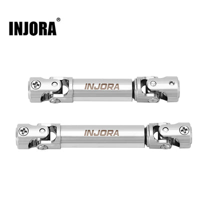 INJORA Stainless Steel Drive Shafts for 1/32 Redcat Ascent-32
