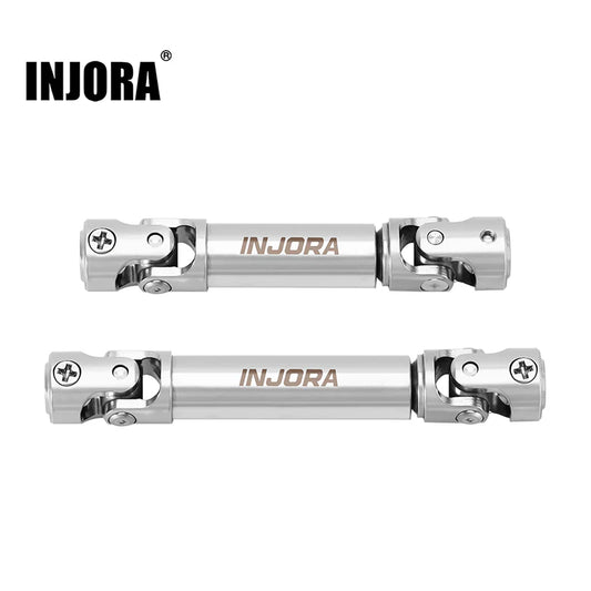INJORA Stainless Steel Drive Shafts for 1/32 Redcat Ascent-32