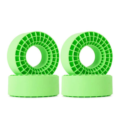 INJORA 4pcs Silicone Rubber Inserts for 132-134mm(5.25" OD) 2.2" Tires (2202)