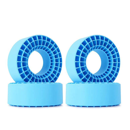 INJORA 4pcs Silicone Rubber Inserts for 132-134mm(5.25" OD) 2.2" Tires (2202)