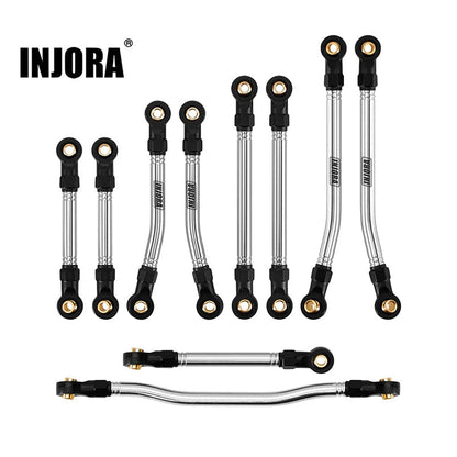 INJORA Stainless Steel High Clearance Links & Steering Links Set for 1/18 HPI Venture18 INJORA