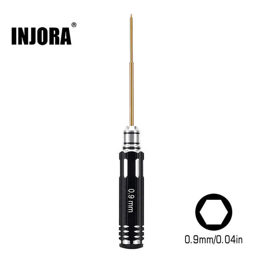 INJORA 0.04" 0.9mm Hexagon Screwdriver for 1/24 1/18 RC Crawlers INJORA