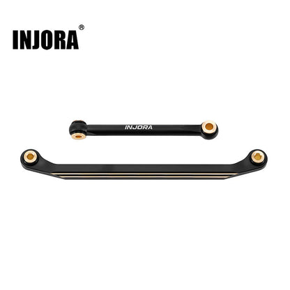 INJORA Black Brass Steering Links for 1/18 Redcat Ascent-18 (APEX) INJORA