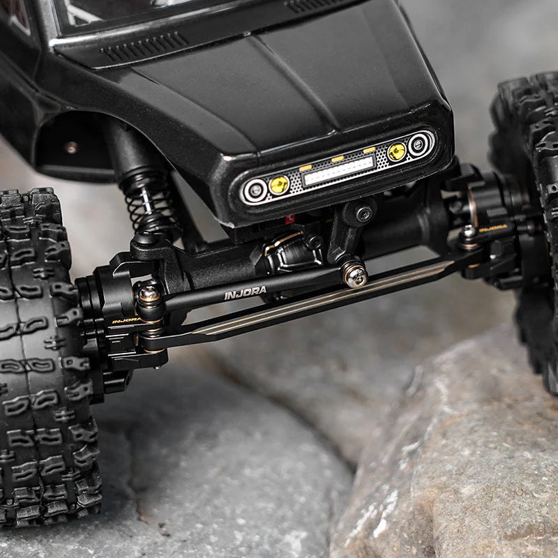 INJORA Black Brass Steering Links for 1/18 Redcat Ascent-18 (APEX) INJORA