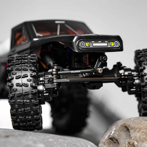 INJORA Black Brass Steering Links for 1/18 Redcat Ascent-18 (APEX) INJORA