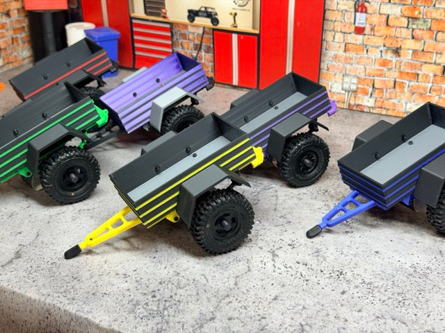 Utility Trailer for SCX24/Ascent18 Forest Street Fabrications