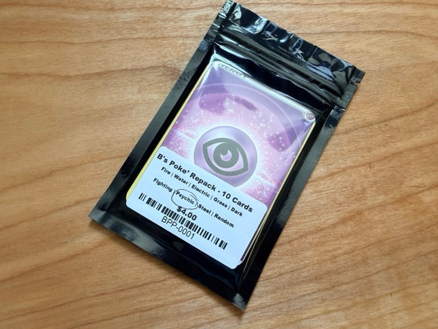 B's Poke Repack 10 Cards B's Poke RePack