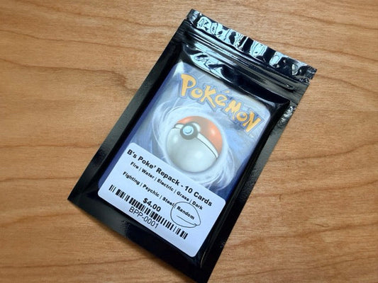 B's Poke Repack 10 Cards B's Poke RePack