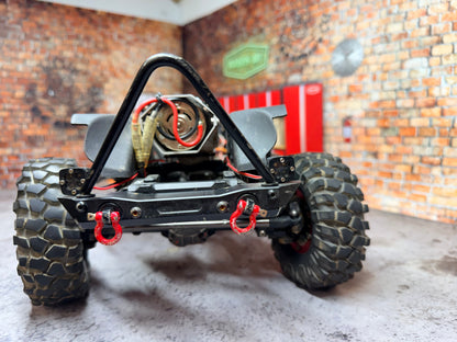 *** Consignment *** Custom SCX10.2 ARTR Jeep (Tan) RC Addict